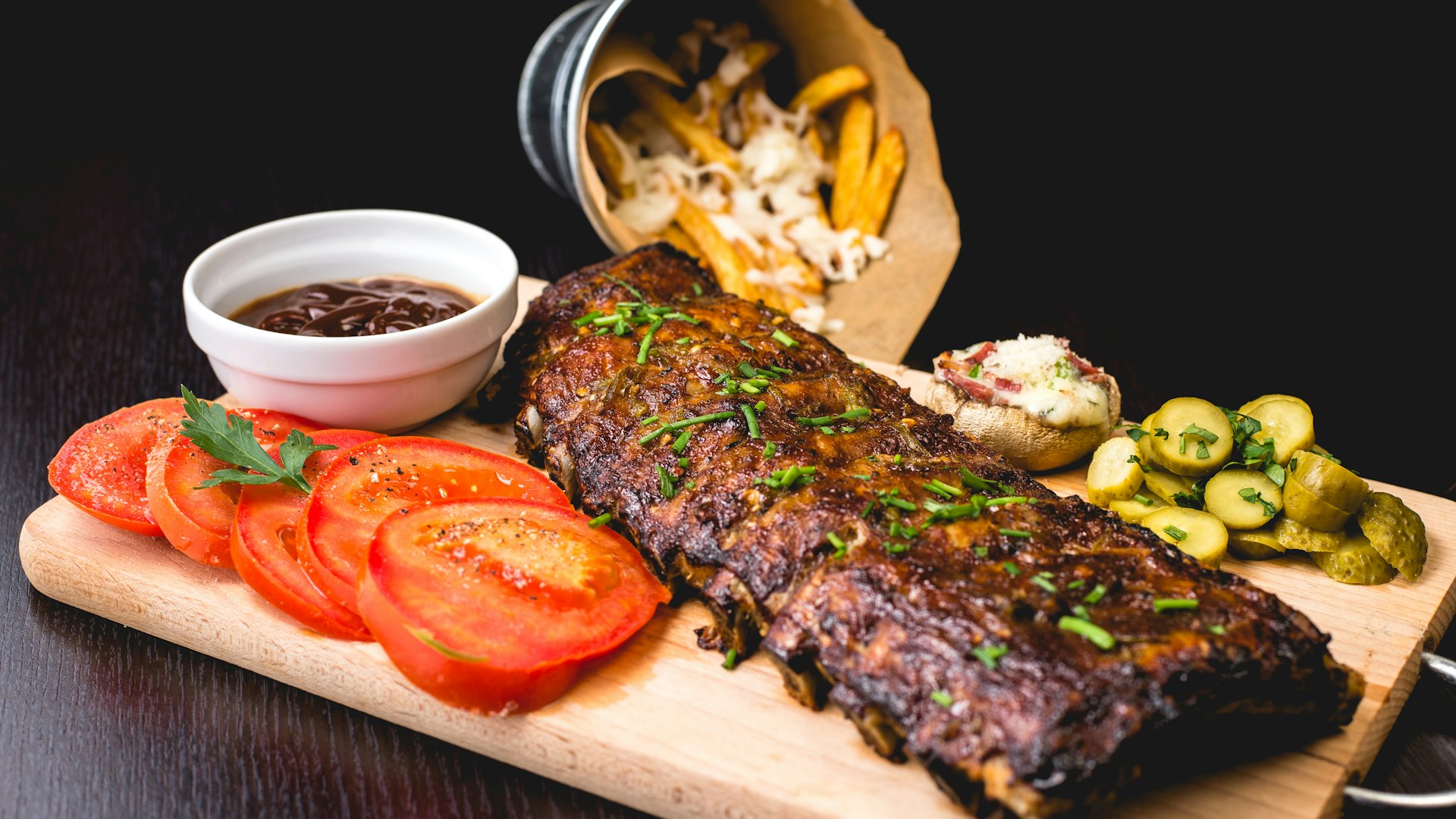 Advanced analytics dashboard showing restaurant performance metrics